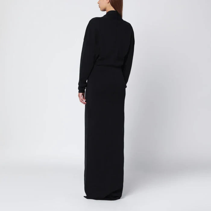 Entire Studios - Black long dress with wide neckline Brand Apparel & Accessories XS/S