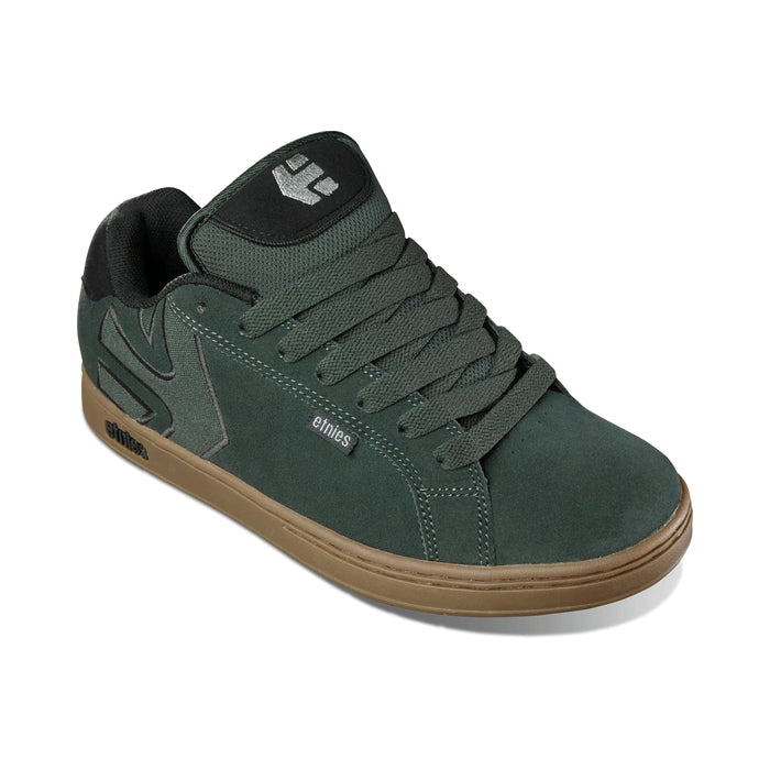 Etnies Fader Green/Gum Skate Shoes