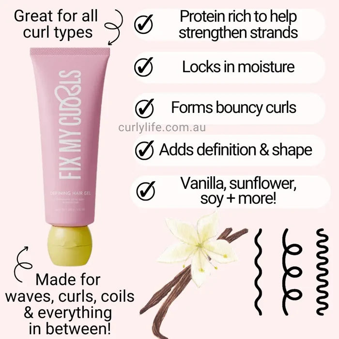 Fix My Curls Defining Hair Gel