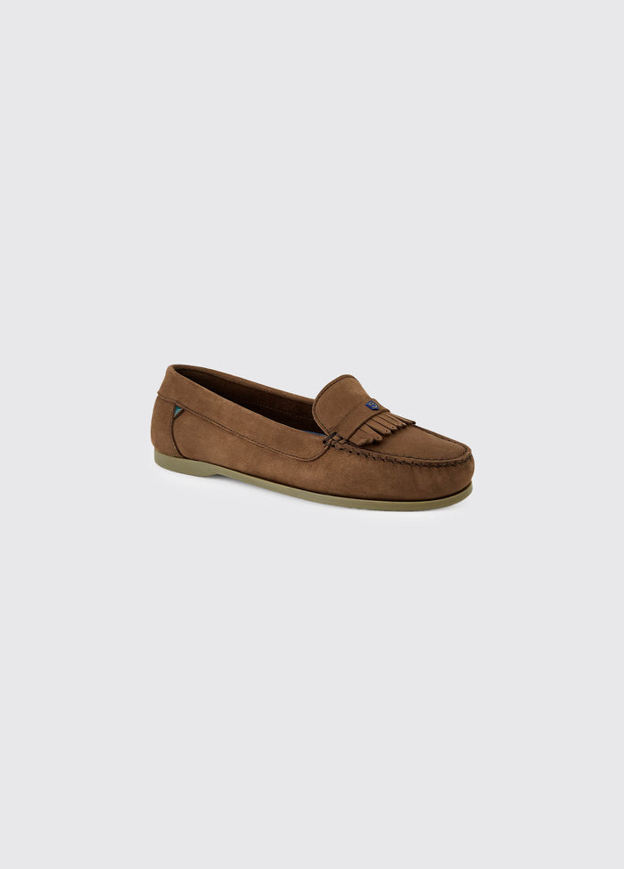 Florence Deck Shoe - Café