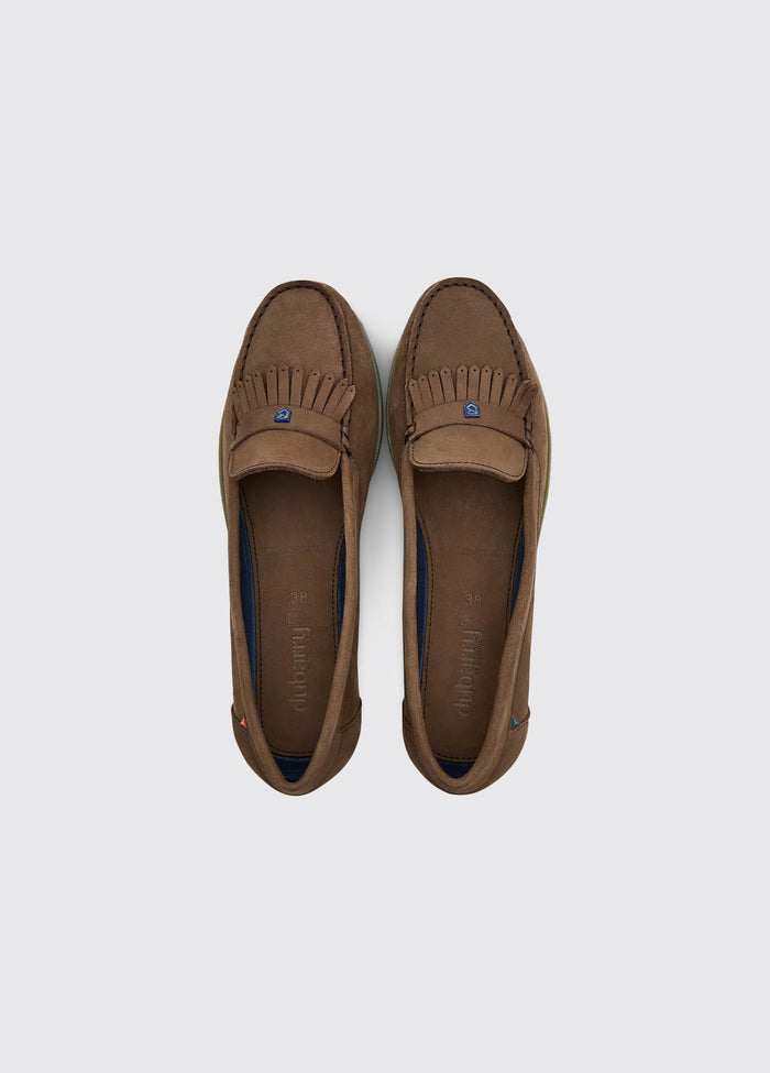 Florence Deck Shoe - Café