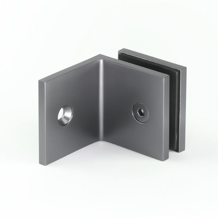 Frameless shower glass BRACKET SQUARE GLASS TO WALL 90 Degrees - Image 11