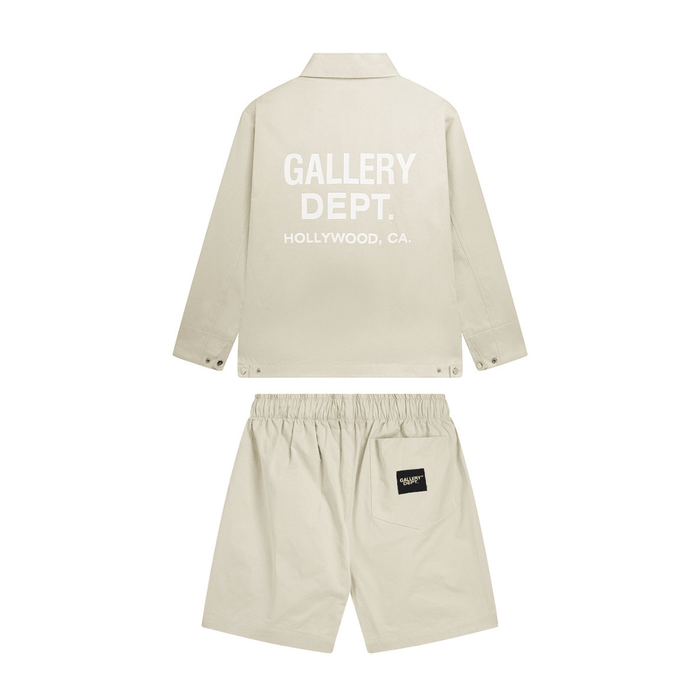"Gallery Dpt." Short Set Beige