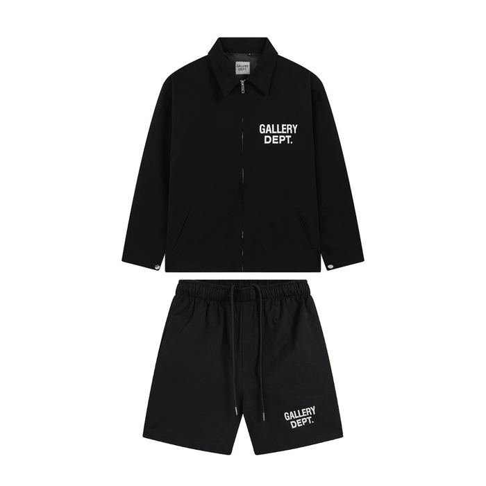 "Gallery Dpt." Short Set Black