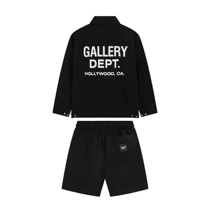 "Gallery Dpt." Short Set Black
