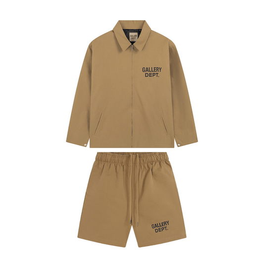 "Gallery Dpt." Short Set Brown