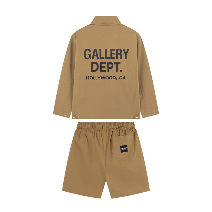 "Gallery Dpt." Short Set Brown