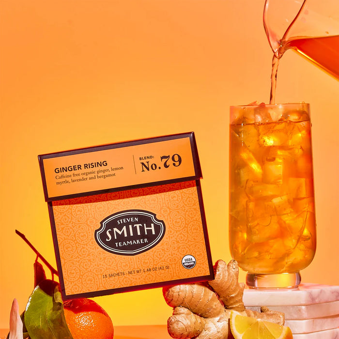 Ginger Rising Tea Carton