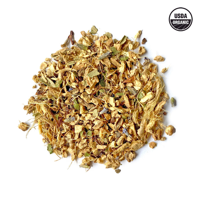 Ginger Rising Tea Carton