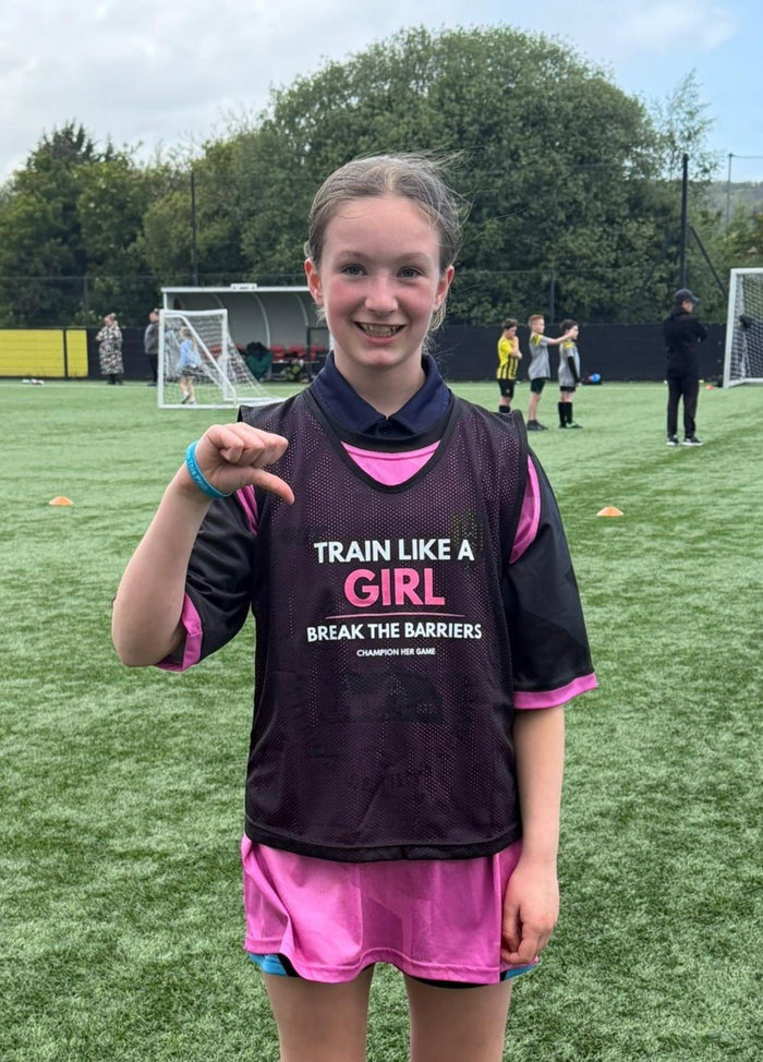 Girls Training Bibs | Customised Team & School Kit - Champion Her Game