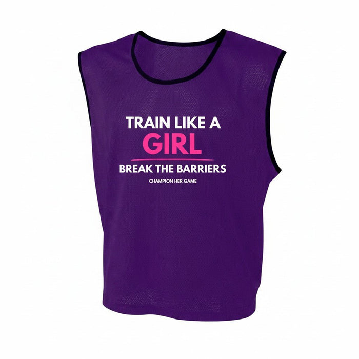 Girls Training Bibs | Customised Team & School Kit - Champion Her Game