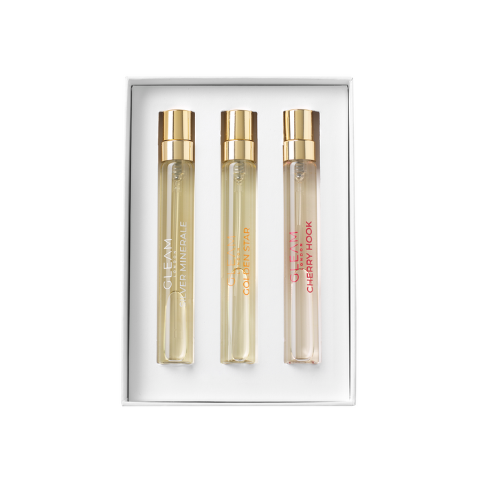 Gleam London Travel Set | Night Life 3 x 9ML