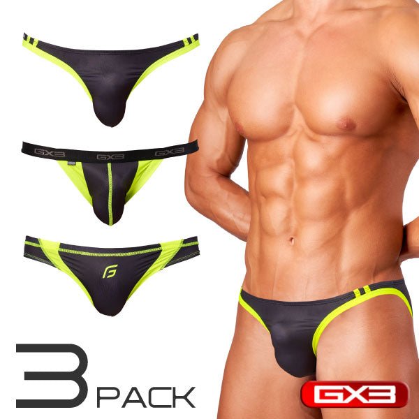 Gloss Neon Bikini Assorted - 3Pack - | GX3 - | MAD Lifestyle