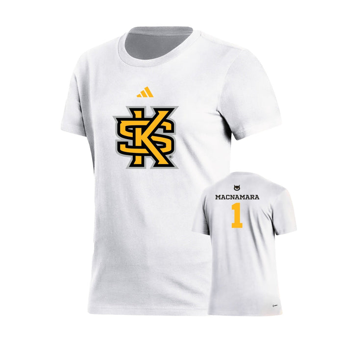 Grace Macnamara : Women's Fresh Short Sleeve Tee  - White