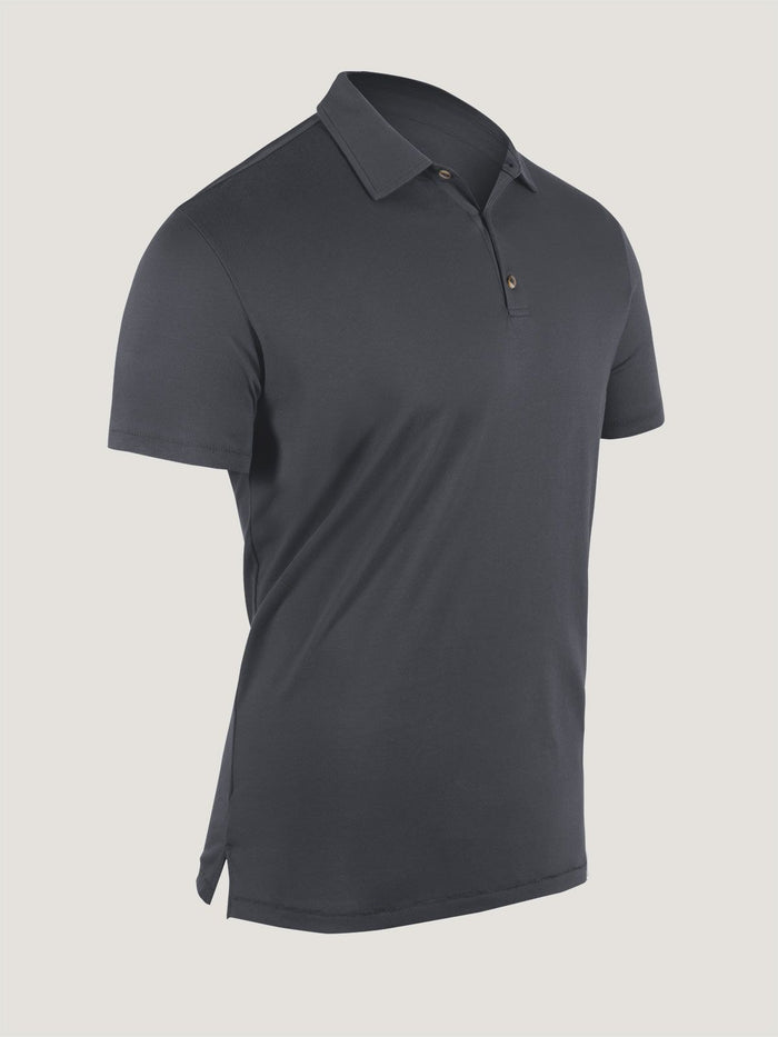 Graphite Torrey Polo Ghost Mannequin | Fresh Clean Threads