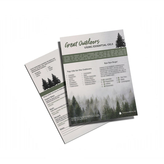 Great Outdoors with Essential Oils Chart at Your Oil Tools