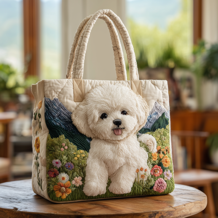 Gwenavella -  Sac Artistique Avec Motif Floral 3D
