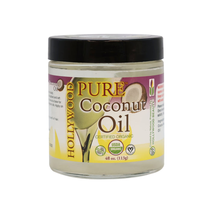 Hollywood Pure Coconut Oil - 4 fl oz