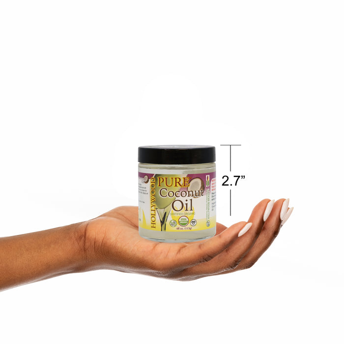 Hollywood Pure Coconut Oil - 4 fl oz
