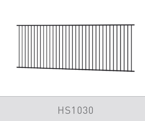 Homesafe Aluminium Flat Top Pool Fence Panel - 3000 x 1200mm JASPER - Image 1
