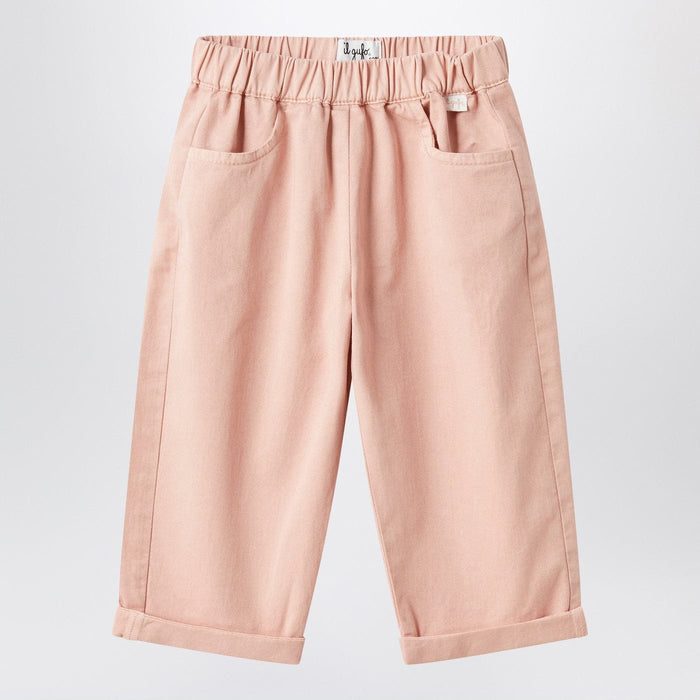 Pants 6 Il Gufo - Pink cotton pants Brand