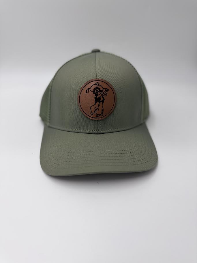 Imperial Mesh Hat Leather Patch