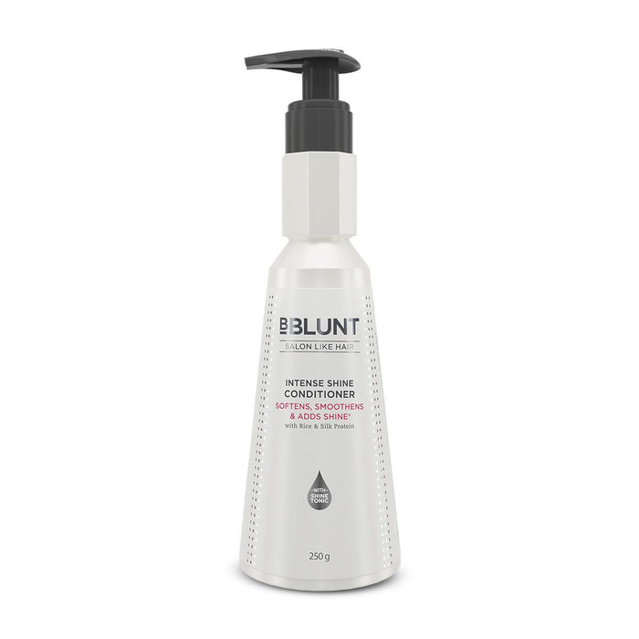 Intense Shine Conditioner with Rice & Silk Protein for Softer, Smoother & Shinier Hair - 250 g