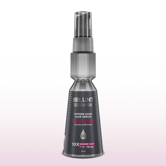 Intense Shine Hair Serum with Rice & Silk Protein for 10X Shinier Hair for upto 72 hours* - 70 ml