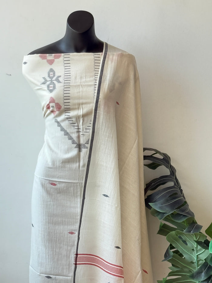 Jamdhani top and dupatta