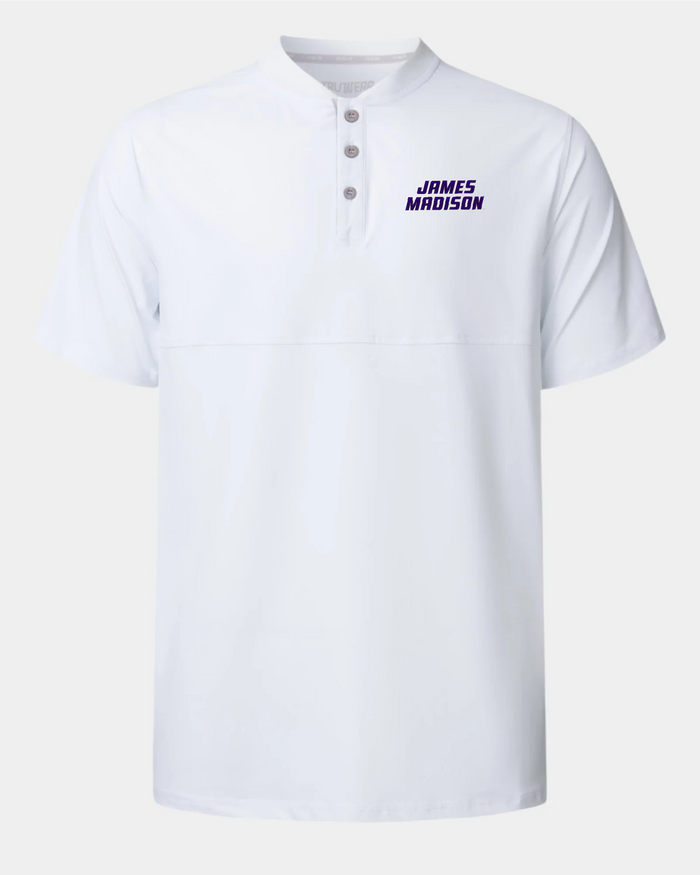 James Madison Crown Blade Polo White