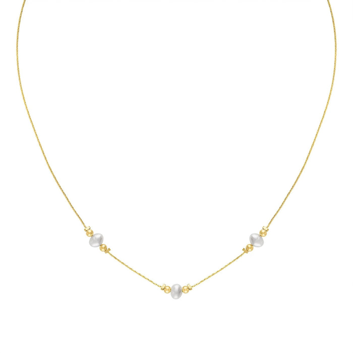 Journey Pearl Trinity Necklace - BTK COLLECTIONS