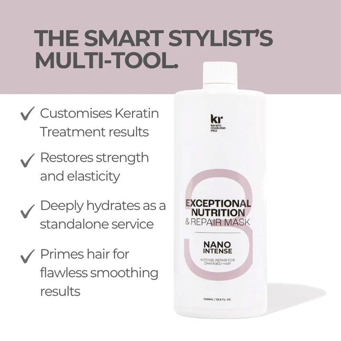 Keratin Revolution Nano Intense Nutrition + Repair Mask 500ml