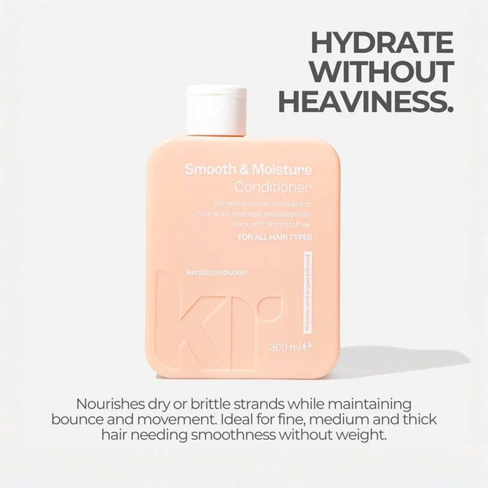 Keratin Revolution Smooth & Moisture Conditioner 300ml