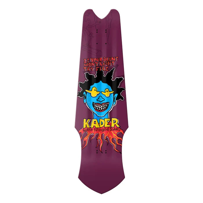 Krooked - Kader Sylla Guest Tri-Plane Deck (9.75")
