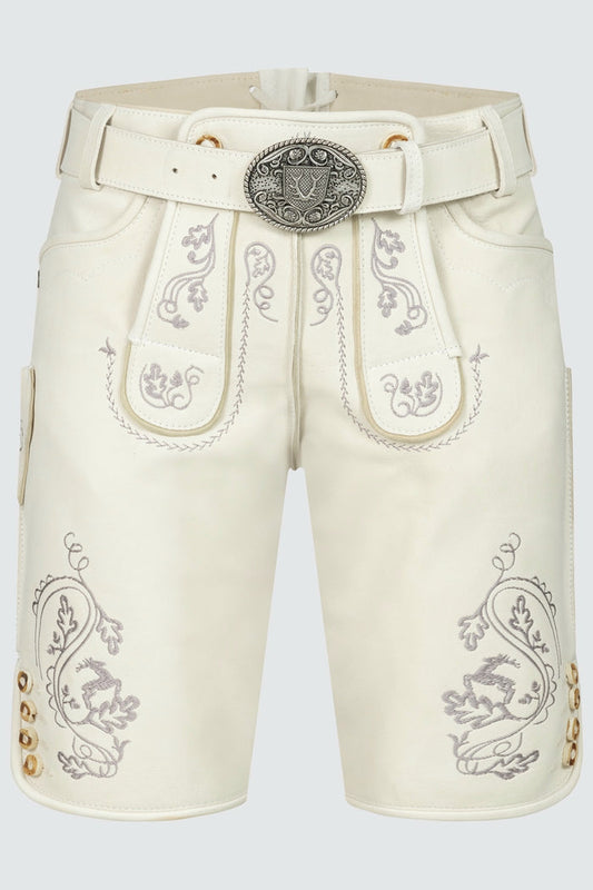 Kruger Evan lederhosen ecru