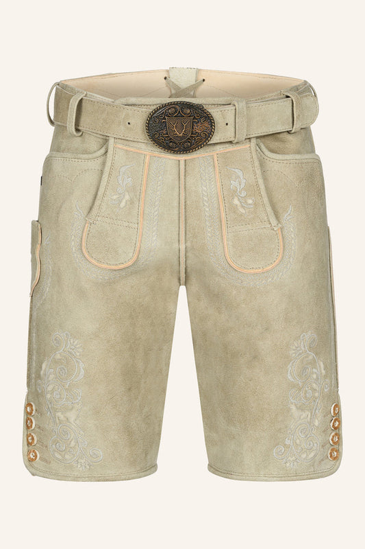 Kruger Miquel lederhosen beige