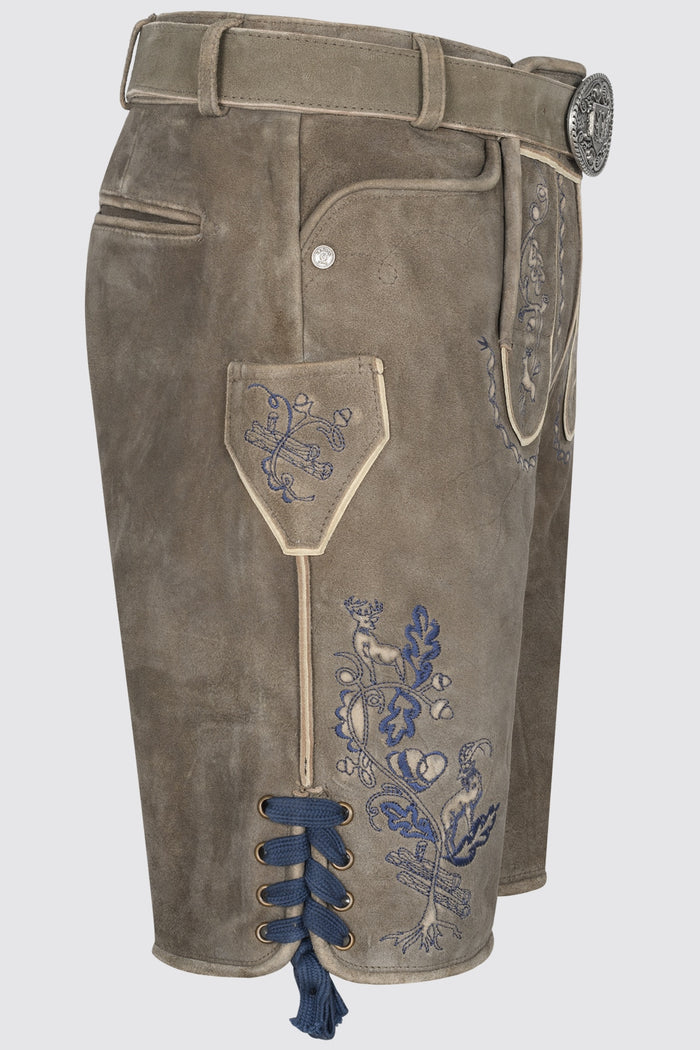 Kruger Nilo lederhosen brown, detail