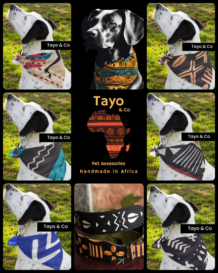 African Dog Bandana