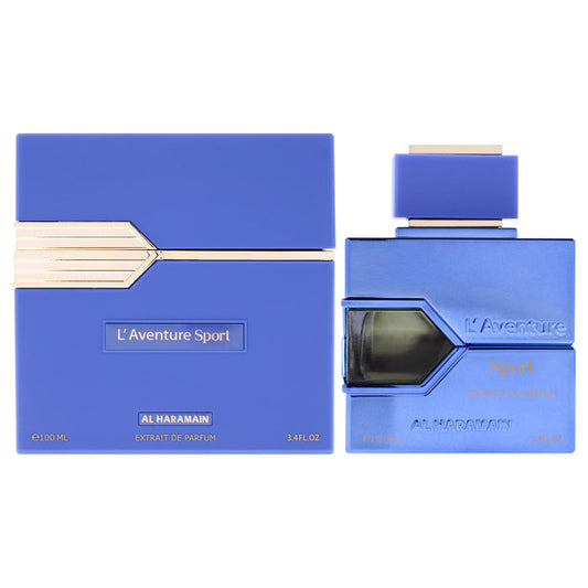 LAventure - Sport by Al Haramain for Unisex - 3.4 oz Extrait De Parfum Spray