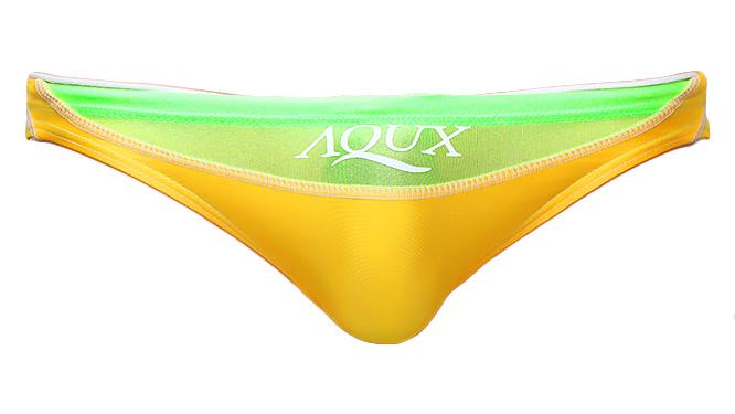 Layered Speedos? ?Yellow ¡Ñ Sheer Green? - | Aqux - | MAD Lifestyle