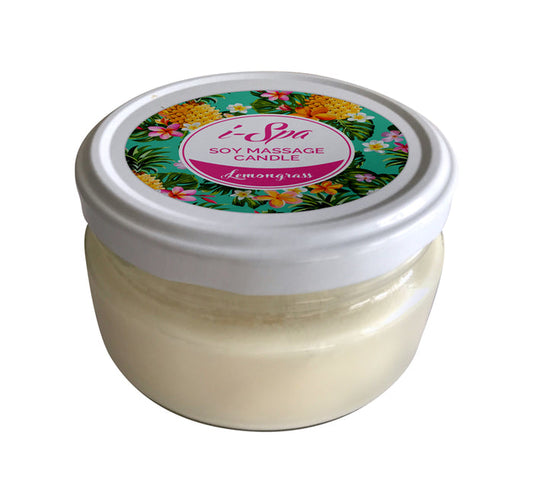 Lemongrass massage candle 200g