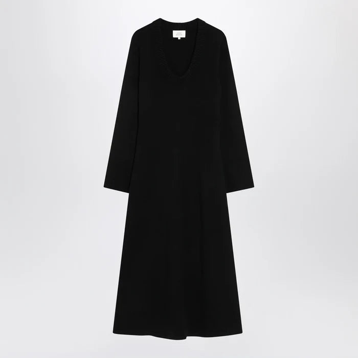 LouLou De Saison - Long black Ari knit dress Brand Apparel & Accessories M