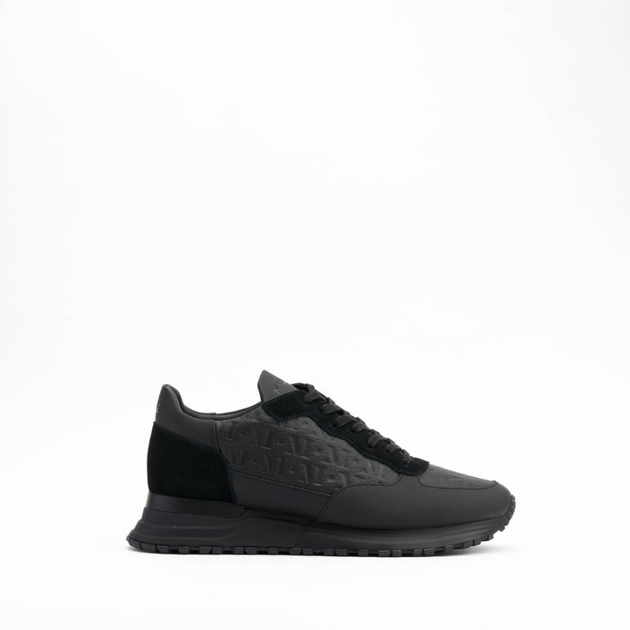 Mallet Popham Tumbled Mono Black - Side View