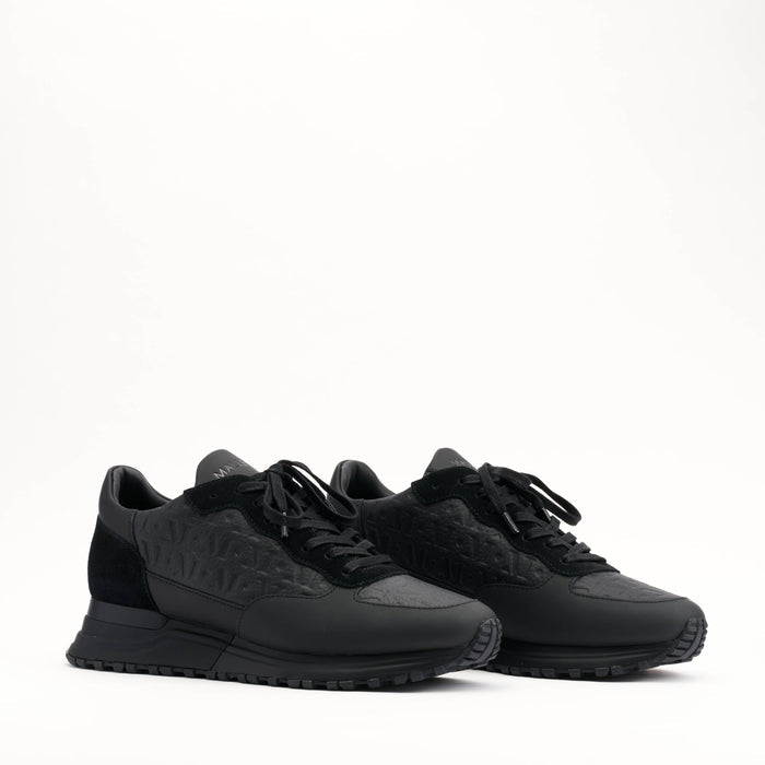 Mallet Popham Tumbled Mono Black - Side View