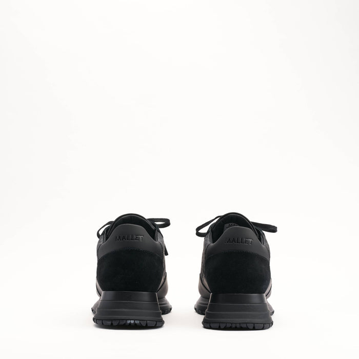 Mallet Popham Tumbled Mono Black - Rear View