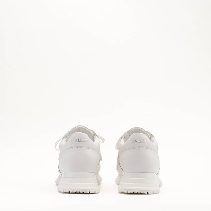 Mallet Popham Tumbled Mono White - Rear View