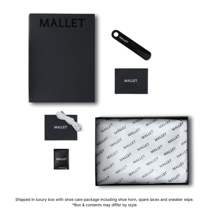 Mallet London Shoebox Contents