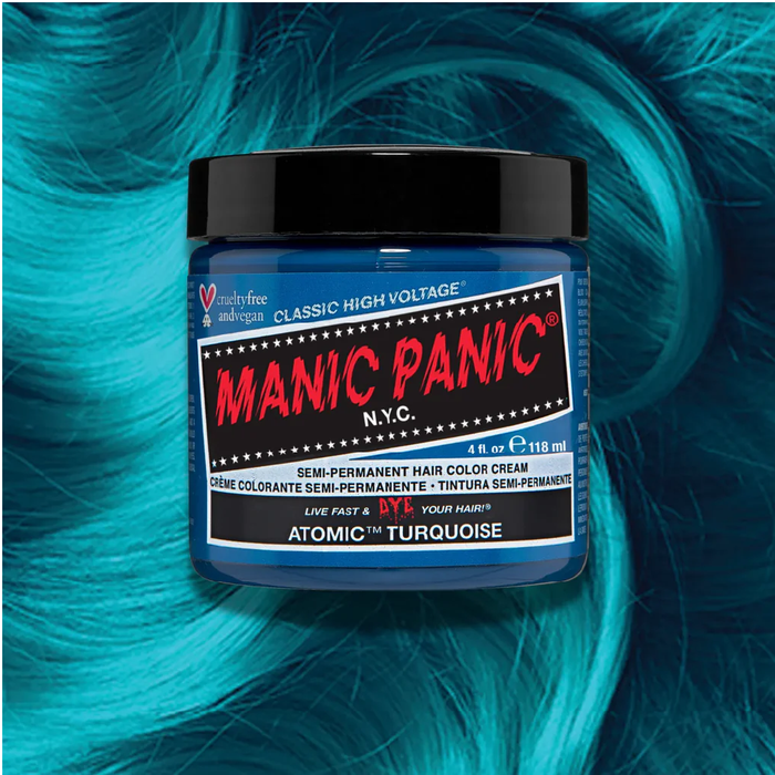MANIC PANIC CLASSIC HIGH VOLTAGE ATOMIC TURQUOISE 118ML