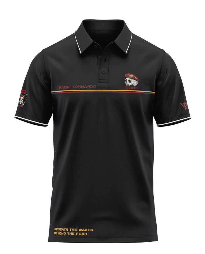 Marine Commando Marcos Prime Polo T-Shirt