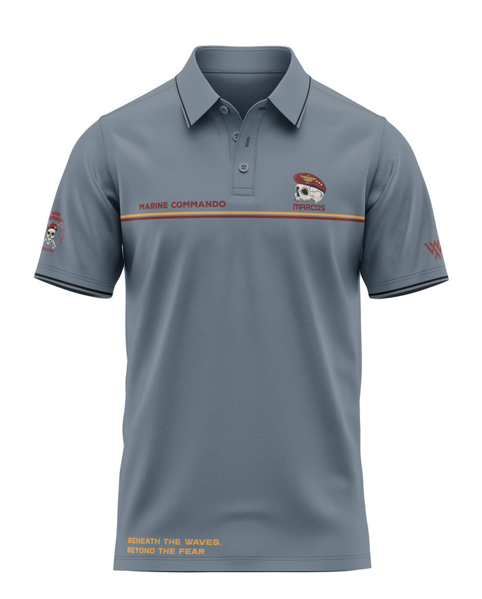 Marine Commando Marcos Prime Polo T-Shirt